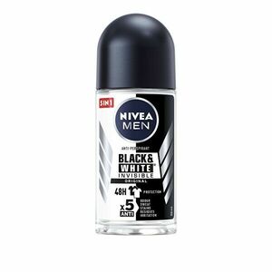 Nivea Ball antiperspirant pentru barbati invizibile Pentru alb-negru Putere 50 ml imagine