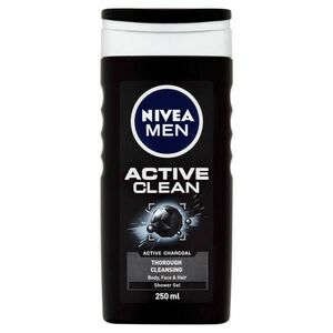 Nivea Gel de duș pentru bărbați Active Clean 250 ml 500 ml imagine