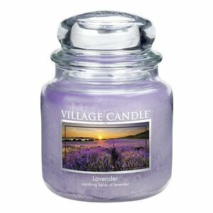 Village Candle Lumânare parfumată în lavandă sticlă (Lavender) 397 g imagine