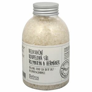 Sefiros Sare de baie relaxanta Rozmarin si musetel (Original Dead Sea Bath Salt) 500 g imagine