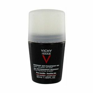 Vichy Deodorantul pentru piele sensibilă Homme 48H deo roll-on (Anti-Transpirant Extra Sensitive) 50 ml imagine