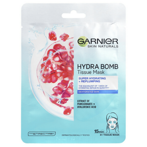 Garnier Mască hidratantă pentru umplere Moisture & Aqua Bomb (Skin Tissue Superhydrating Mask) 28 g imagine