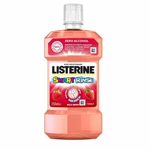 Listerine Apă de gură pentru copii cu gust de fructe Smart Rinse Berry 250 ml de la 6 ani imagine