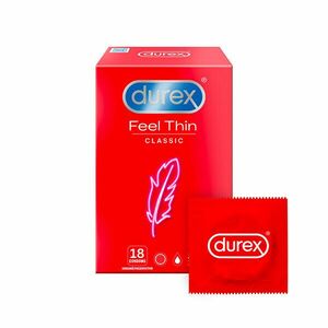 Durex Prezervative Feel Thin 18 buc. imagine