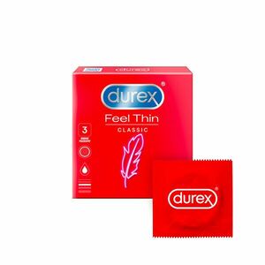 Durex Prezervative Feel Thin 3 buc. imagine