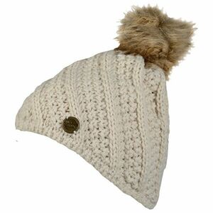 CAPU Pălărie de iarnă cu pompom Beige 350-D imagine