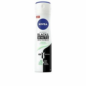 Nivea Antiperspirant spray Invisible For Black & White Fresh 150 ml imagine