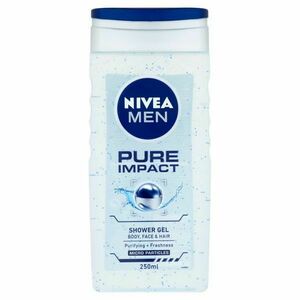 Nivea Men (Shower gel) Pure Impact (Shower gel) 500 ml imagine