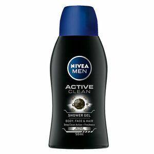 Nivea Gel de duș pentru bărbați Active C lean mini (Shower Gel) 50 ml imagine