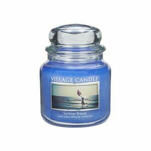 Village Candle Lumânare parfumată decorative din sticlă de vară Breeze (Summer Breeze) 397 g imagine