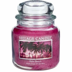 Village Candle Lumânare parfumată în sticlă Palm Beach (Palm Beach) 397 g imagine