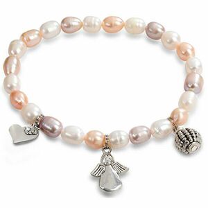 JwL Luxury Pearls Brățară fină cu perle reale și cu ornamente JL0295 imagine
