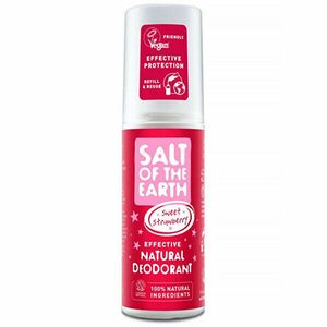 Salt Of The Earth Natural Deodorant Spray Rock Chick Dulce Căpșuni ( Natura l Deodorant) 100 ml imagine