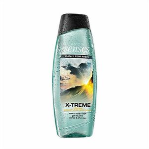 Avon Gel de duș pentru corp și păr de bărbați X-Treme Senses (Hair&Body Wash Gel) 500 ml imagine