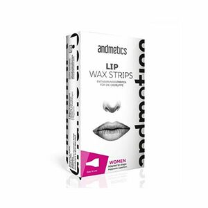 Andmetics Benzi depilatoare pentru buze (Lip Wax Strips For Women) imagine