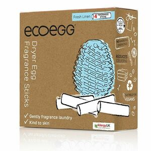 Ecoegg Se umple oul în uscător cu mirosul de bumbac proaspete 4 bucăți imagine