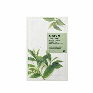 Mizon Masca Plátýnková 3D cu ceai verde pentru hidratarea pielii și vitalitatea Joyful Time (Essence Mask Green Tea) de (Essence Mask Green Tea) 23 g imagine