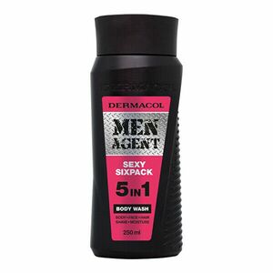 Dermacol Gel de duș 5in1 Sexy Sixpack Men Agent (Body Wash) 250 ml pentru bărbați imagine