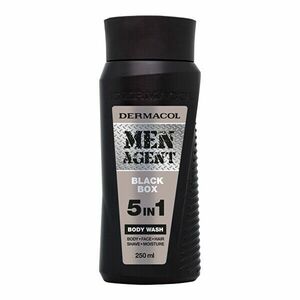 Dermacol Gel de duș 5in1 pentru bărbați Black Box Men Agent (Body Wash) 250 ml imagine
