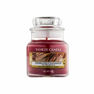 Yankee Candle Lumânare parfumată Classic mica Sparkling Cinnamon 104 g imagine