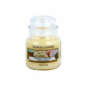 Yankee Candle Lumânare parfumată Classic mica Vanilla Cupcake 104 g imagine