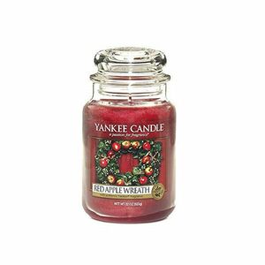 Yankee Candle Lumânare parfumată Classic mare Red Apple Wreath 623 g imagine