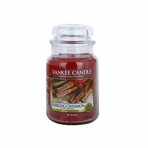 Yankee Candle Lumânare parfumată Classic mare Scorțișoară sclipitoare (Sparkling Cinnamon) 623 g imagine