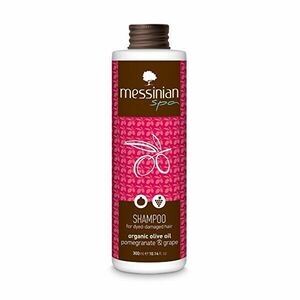 Messian Spa Șampon pentru păr colorat și deteriorat Pomegranate & struguri imagine
