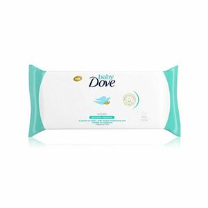 Dove Șervețele umede pentru piele sensibilă Baby (Sensitive Moisture Wipes) 50 ks imagine