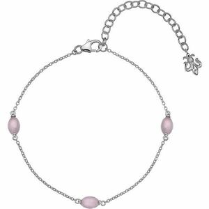 Hot Diamonds Brățară din argint pentru cei născuți în octombrie Anais cuarț roz AB010 imagine