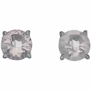 Hot Diamonds Cercei cu Hot Diamonds argint Anais roz cuarț AE010 imagine