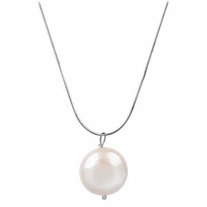 JwL Luxury Pearls Colier argint cu perla dreapta JL0404 imagine