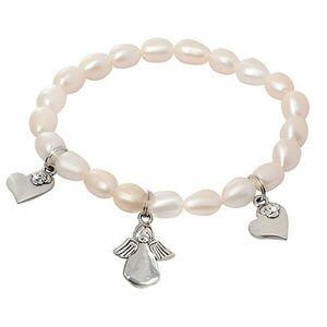 JwL Luxury Pearls Brățară fină din perle naturale cu pandantive JL0419 imagine