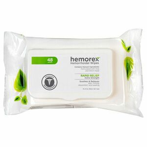 Hemorex Șervețele umede pentru hemoroizi Multipack 48 buc imagine