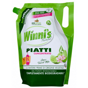 Winni´s Piatti Lime Ecoricarica concentrat detergent de vase cu aroma de var 1000 ml imagine