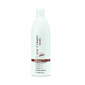 Inebrya Șampon de restructurare a părului cu keratină Ice Cream Keratin (Restructuring Shampoo) 1000 ml imagine