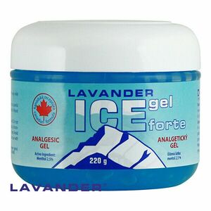 Lavander ICE gel Forte 220 g imagine