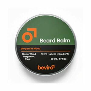 beviro Balsam-tratament pentru regenerarea firelor de barbă cu Vitamina E și cu uleiuri naturale (Beard Balm) 50 ml imagine