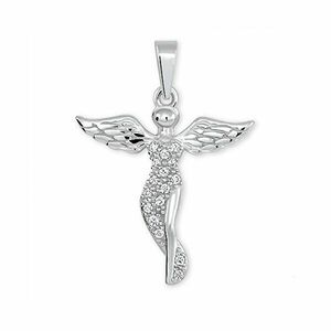 Brilio Silver Pandantiv de argint Înger cu cristale 446 001 00379 04 imagine