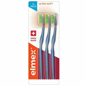 Elmex Periuță de dinți Ultra Soft 3 bucăți imagine