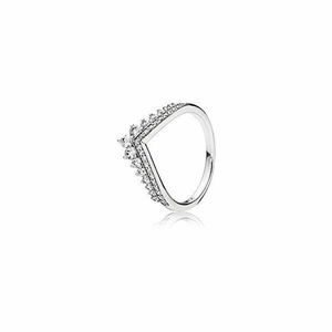 Pandora Elegant inel de argint cu pietre strălucitoare 58 mm imagine