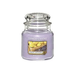 Yankee Candle Lumânare aromatică Classic Medium Lemon Lavender 411 g imagine