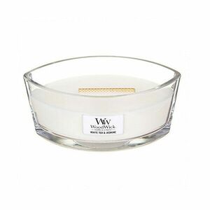 WoodWick Lumânare parfumată loď White Tea & Jasmine 453, 6 g imagine