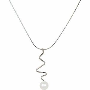 JwL Luxury Pearls Colier argint cu perla dreapta JL0449 imagine