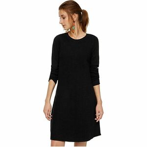 Vero Moda Femeile rochie Nancy Ls Knit Dress Noos Black M imagine