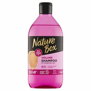 Nature Box Șampon natural pentru Almond Oil fără greutate (Shampoo) 385 ml imagine