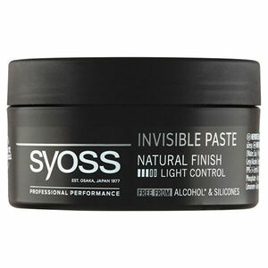 Syoss Pastă pentru Păr styling invizibil Invisible (Paste) 100 ml imagine