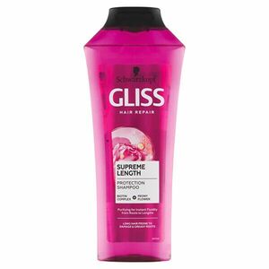 Gliss Kur Șampon de regenerare - este proiectat pentru păr lung, predispus la deteriorări și rădăcini uleioase Supreme Lenght (Shampoo) 400 ml imagine