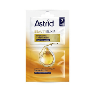 Astrid Mască hidratantă și nutritivă Beauty Elixir 2 x 8 ml imagine
