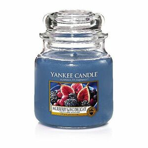 Yankee Candle Lumânare parfumată Classic medie Mulberry & Fig Delight 411 g imagine